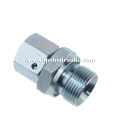 Steel high pressure threads male hose hydraulic connectors